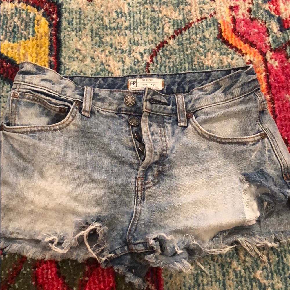 Free people ripped shorts
